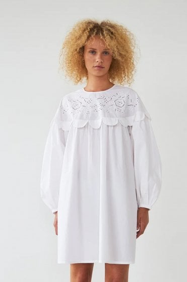Annemone Dress Embroidery Anglaise