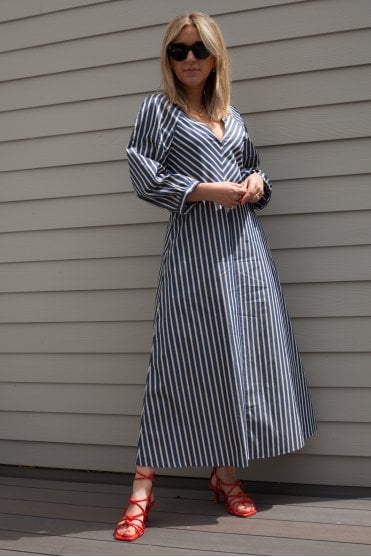 Aba Dress in Blue