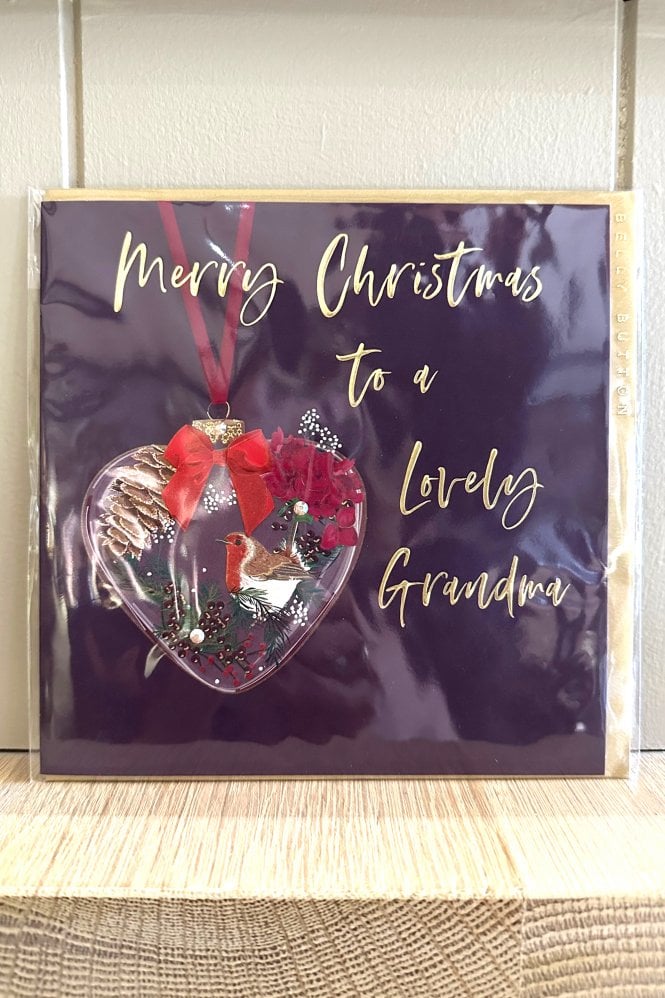 Belly Button Designs Lovely Grandma Merry Christmas