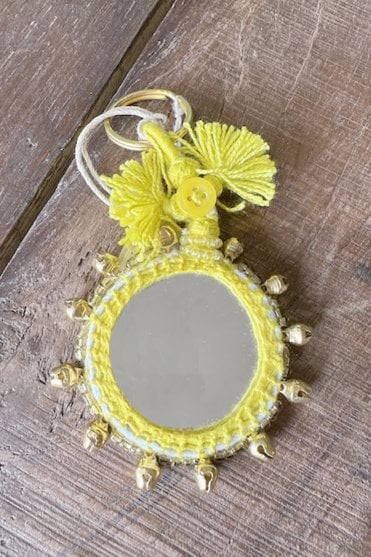 Bell Mirror Keyring