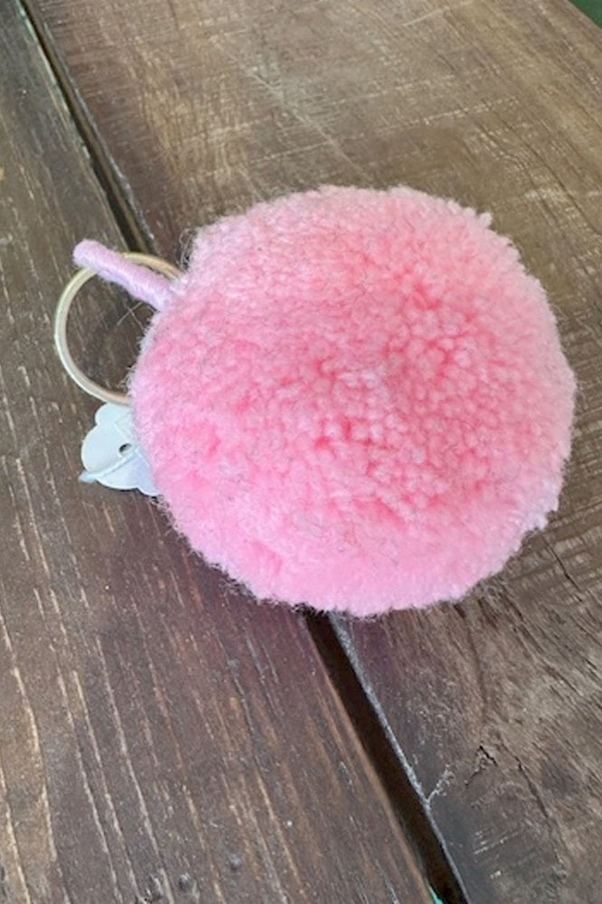 Bohemia Pom Pom Basic Keyring in Pink