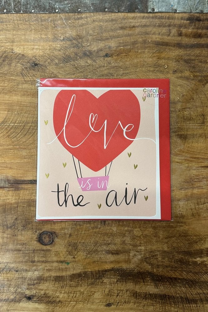 Caroline Gardner Love is in the air Greeting Card