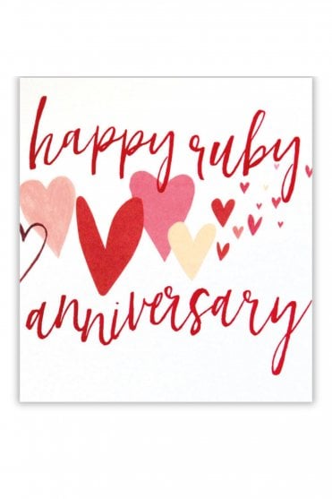Ruby Anniversary
