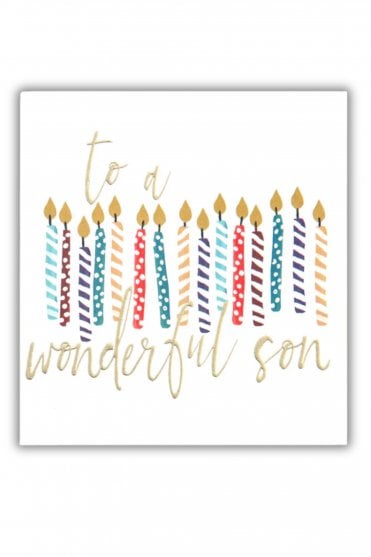 Son Birthday Greeting Card