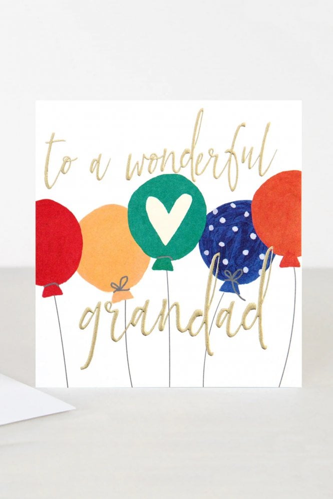 Caroline Gardner Wonderful Grandad Greeting Card