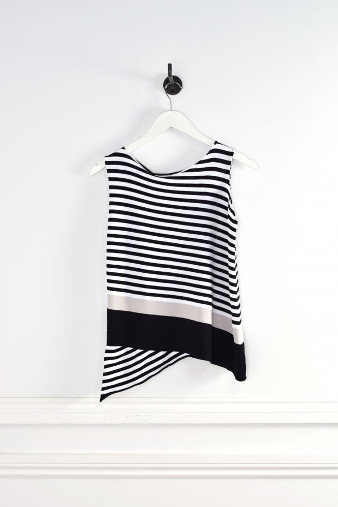 Crea Concept Sleeveless Stripe Knit
