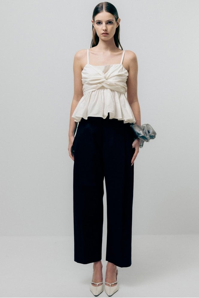 Emin Paul The Front Blouse in White