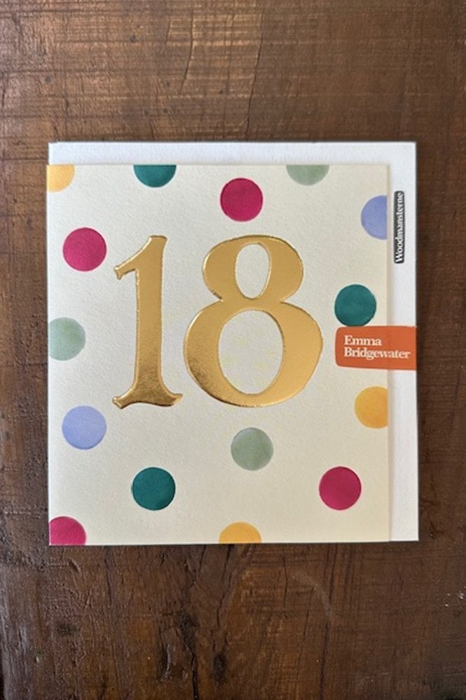Emma Bridgewater 18th Birthday Card