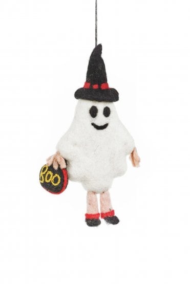 Felt Boo-Dini the Ghost