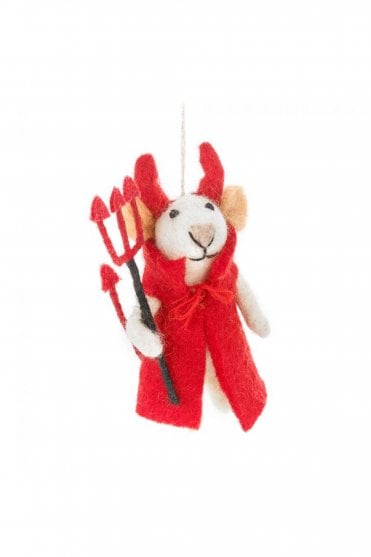 Felt Devil Mouse
