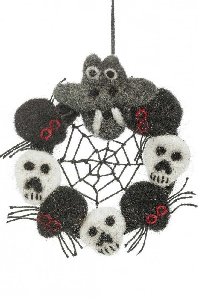 Felt So Good Ghoulish Mini Wreath