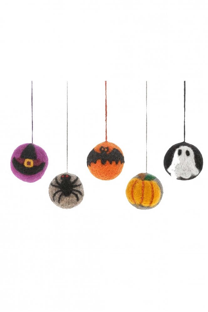 Felt So Good Haunted Halloween Baubles