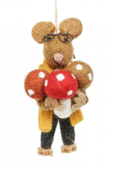 Felt Oliver the Mouse