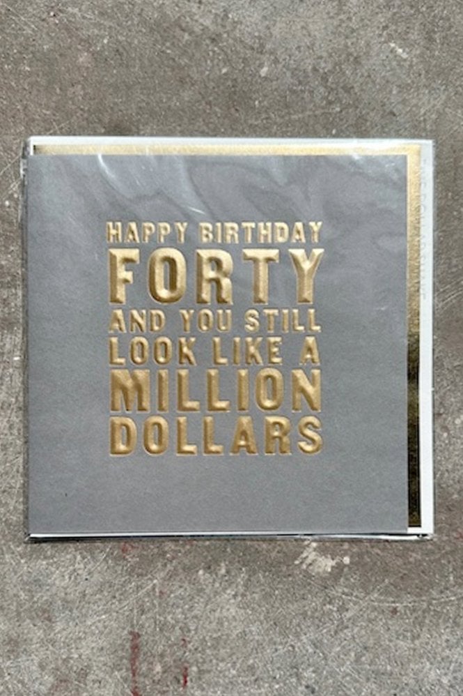 Five Dollar Shake Happy 'Forty' Birthday