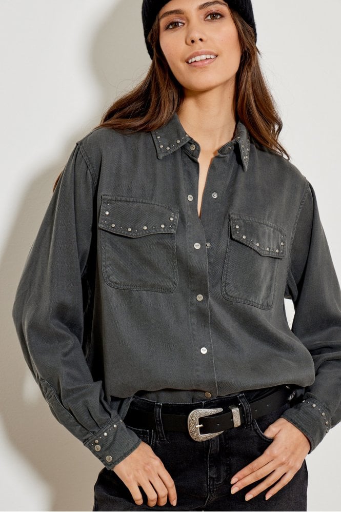 Five Jeans Caroline Shirt in Steel