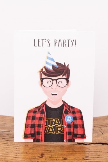 Let’s Party Birthday Card