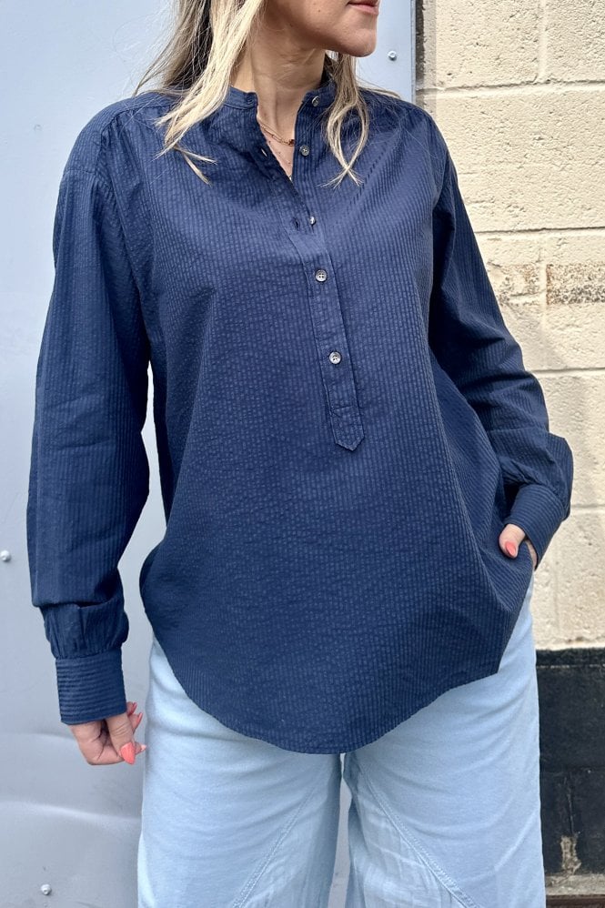Hartford Cody Shirt in Midnight