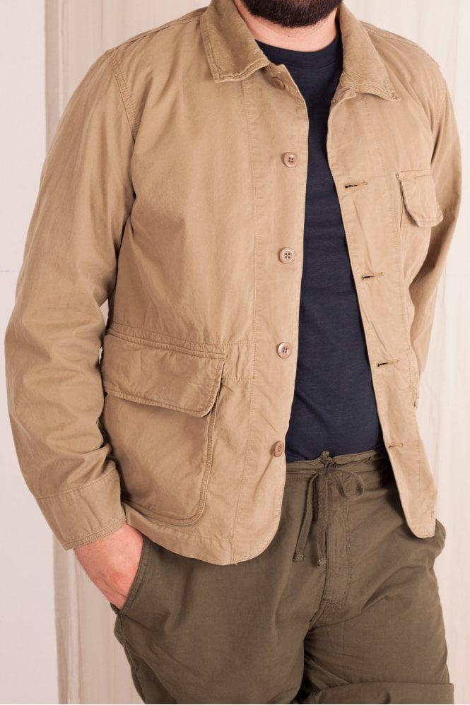 Hartford Mens Jensen Jacket in Tan