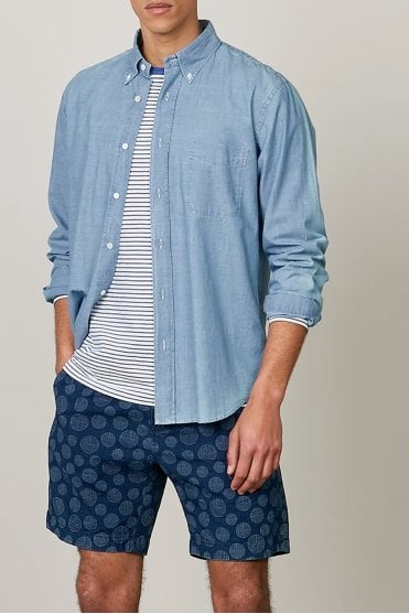 Pitt Shirt in Indigo