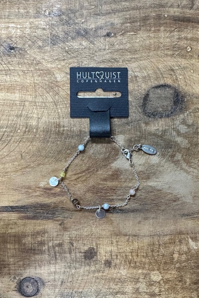 Hultquist Jewellery Beaded Silver Bracelet