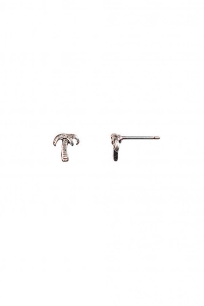 Hultquist Jewellery Palm Tree Stud Earring in Rose Gold