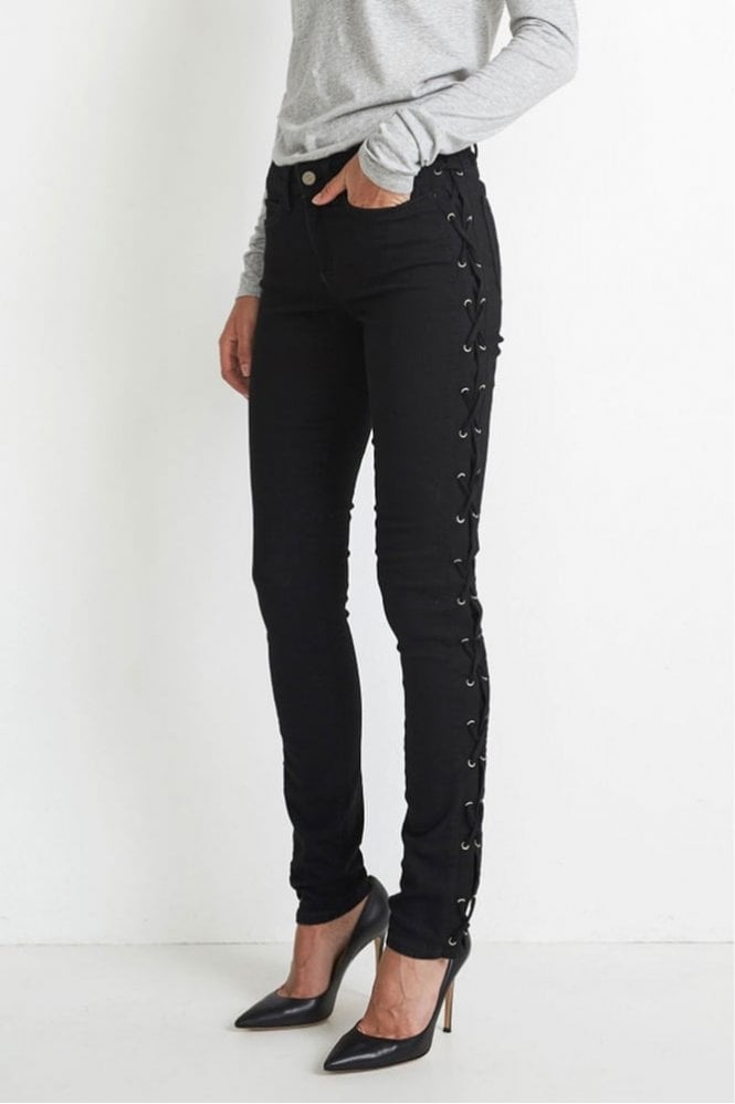 Hunkydory Harley Jean in Black Wash with Rinse