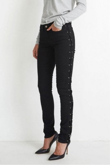 Harley Jean in Black Wash with Rinse