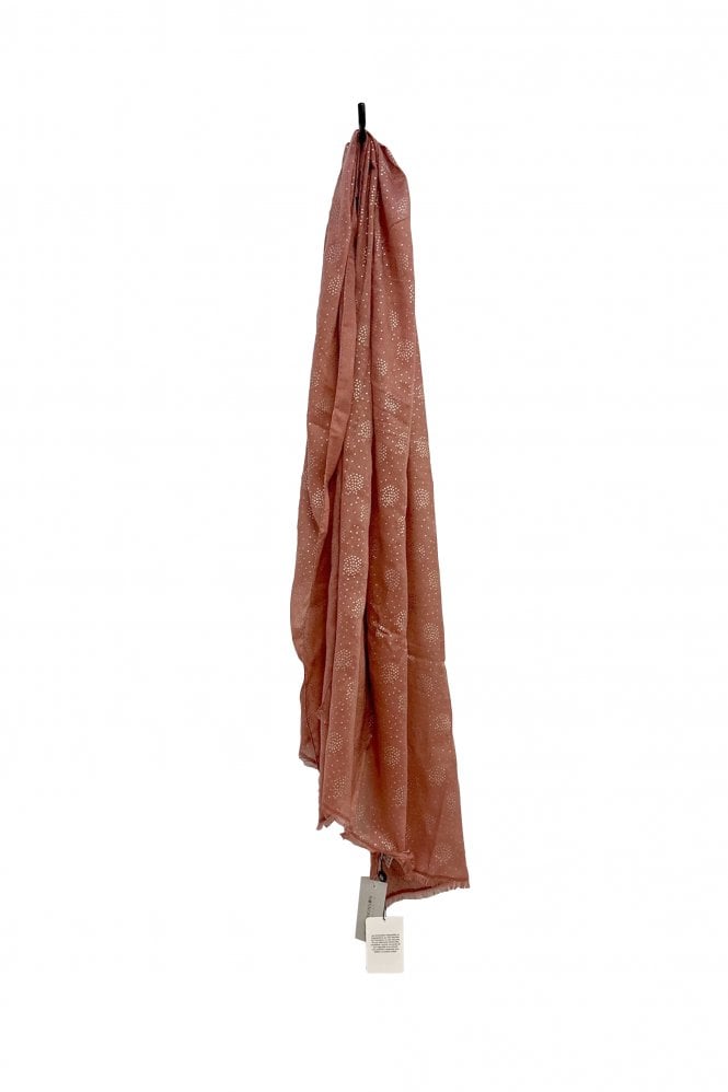 Indi and Cold Lurex Spot Scarf
