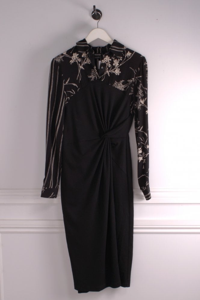 Isabel De Pedro Stripe Floral Dress