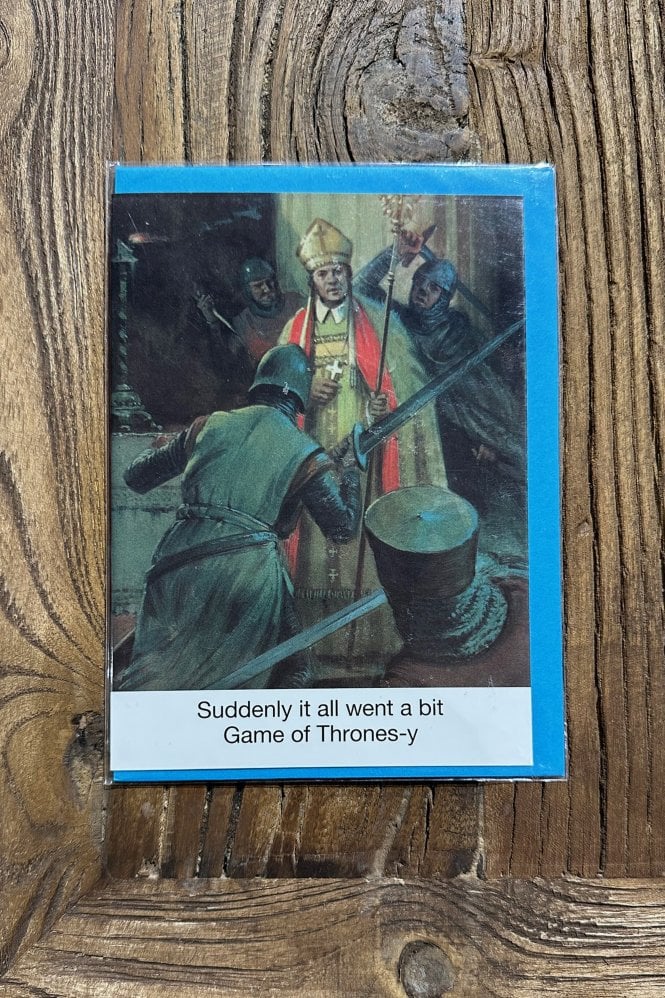 Kiss Me Kwik Game Of Thrones Greeting Card