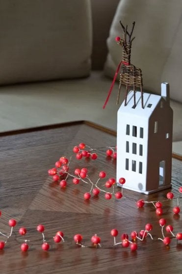 Snowberry Red Light String