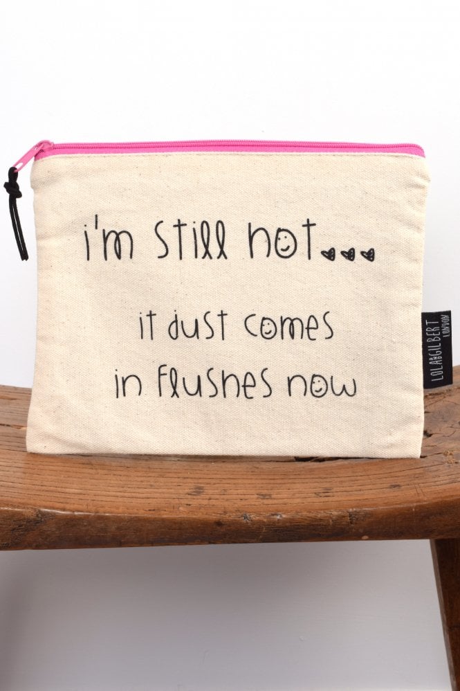 Lola and Gilbert London I'm still hot Medium Pouch
