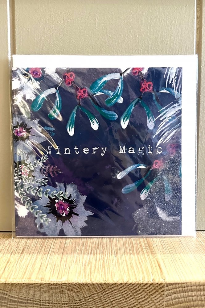 Lydia House Designs Wintery Magic Christmas Card