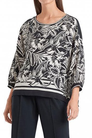 Print Top with Plain Back