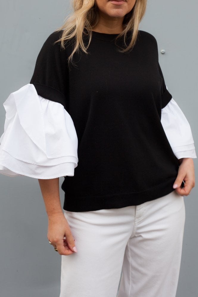 Meimeij Knit with Cotton Sleeve