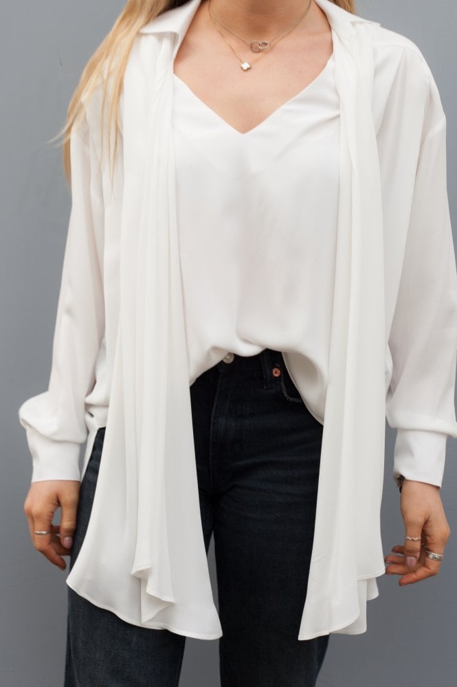 Meimeij Tie Front Shirt