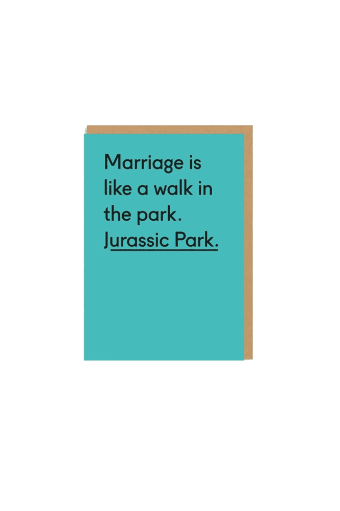 Ohh Deer Jurassic Greeting Card