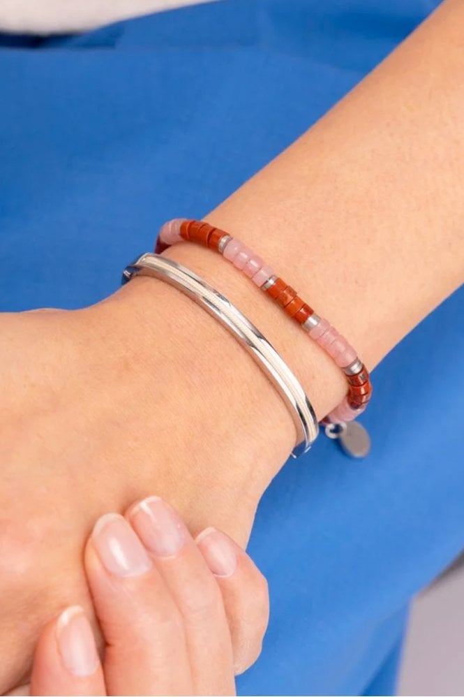 Pig And Hen Brontide Bracelet in Siena Silver