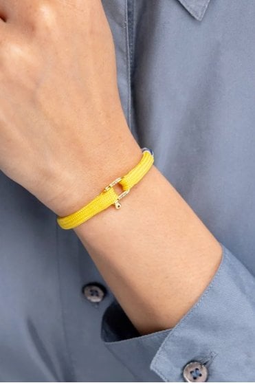 Franky Bracelet in Canary & Gold