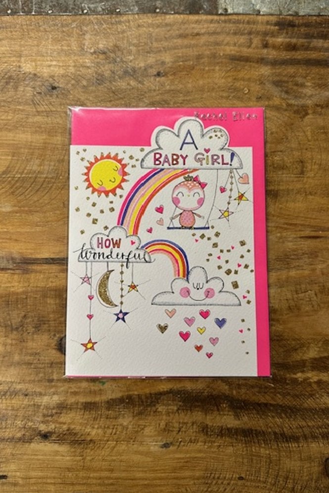 Rachel Ellen Baby Girl Greeting Card