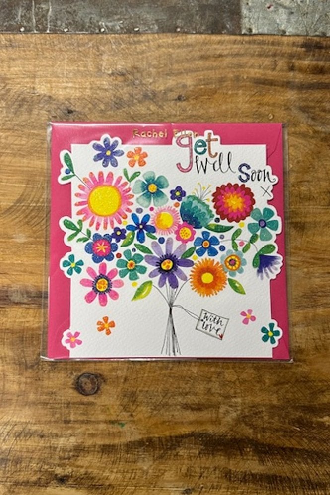 Rachel Ellen Get Well Bouquet Greeting Card