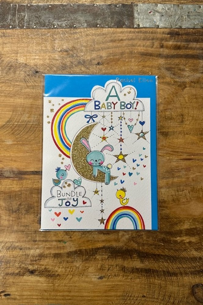 Rachel Ellen A Baby Boy Greeting Card