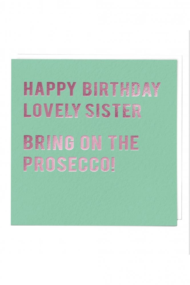 Redback Cards Lovely Sister Greeting Card
