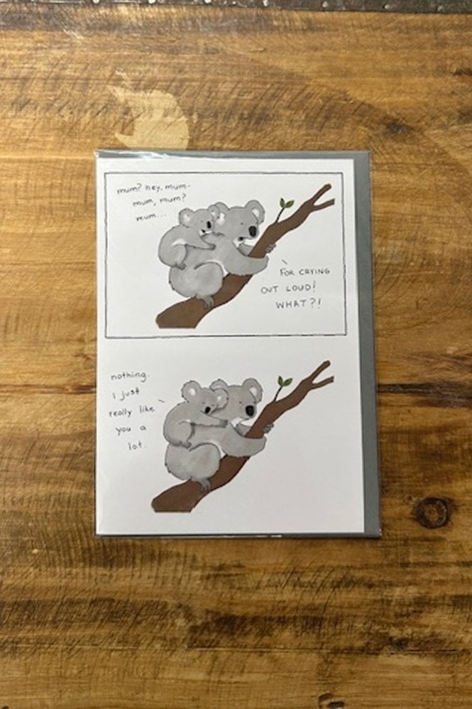 Redback Cards Mum mum mum! Greeting Card