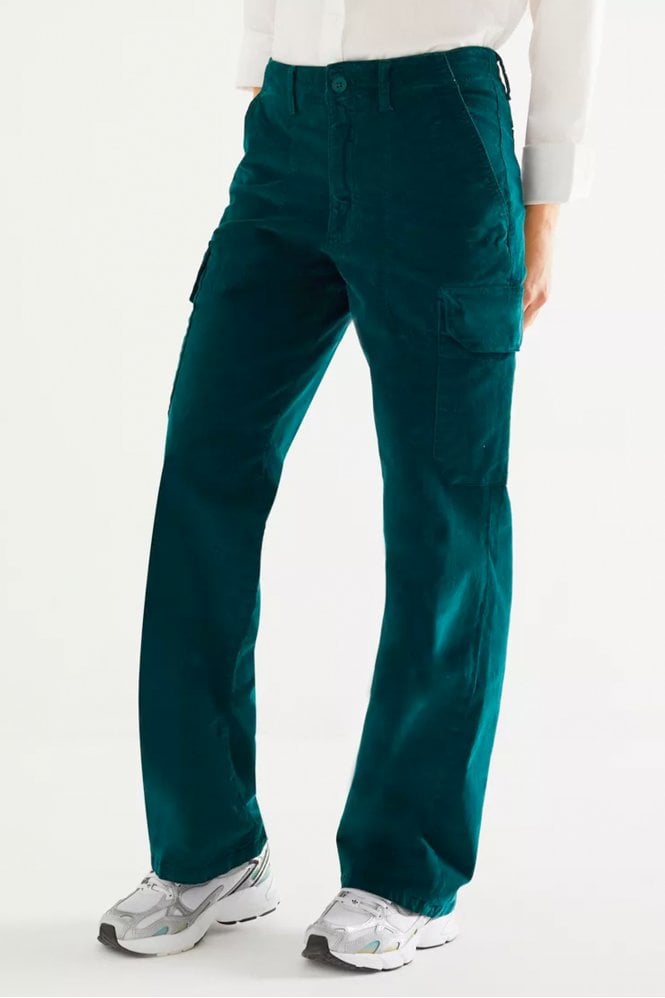 Reiko Battle Velvet in Antic Green