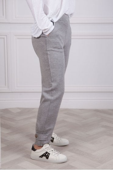 Trousers in Busy Grey