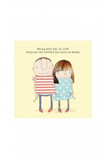 Lottery Valentine’s Day Card