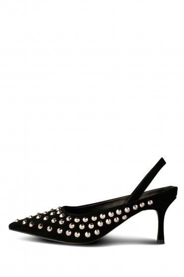 Sophie Stud Heel in Black