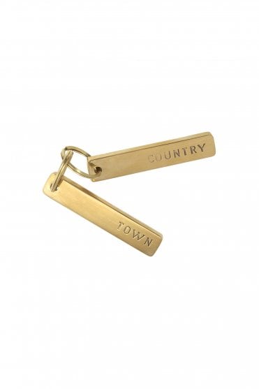 Town and Country Key Chain