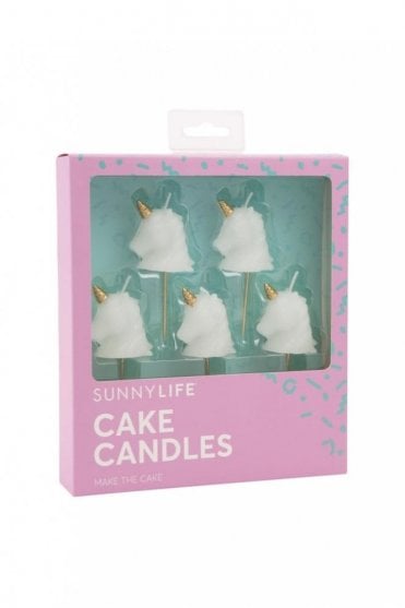 Unicorn Cake Candles